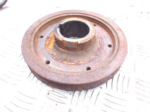 V-Belt Pulley Crankshaft From Man B18A/1 Oldtimer Tractor