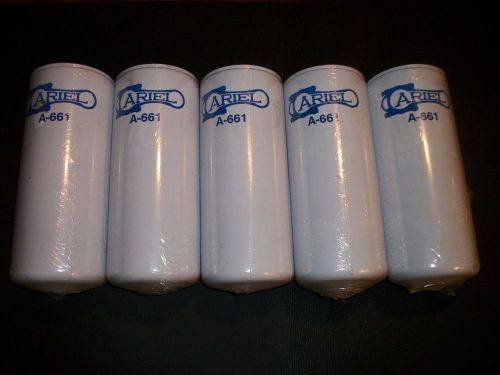 *LOT* (5) Ariel Air Compressor Oil Filter A-661 *NEW*