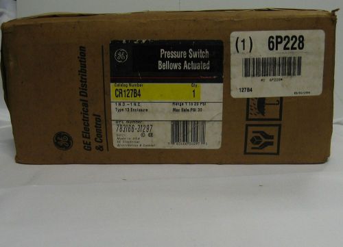 General Electric Pressure Switch CR127B4 *NEW*