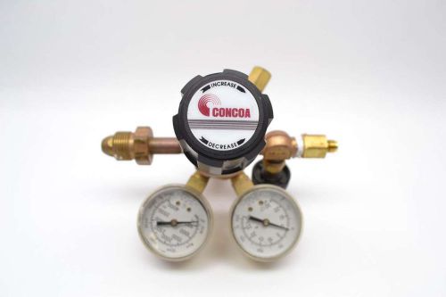 Concoa 4121301-320 brass dual stage 6 port gas regulator b430648 for sale