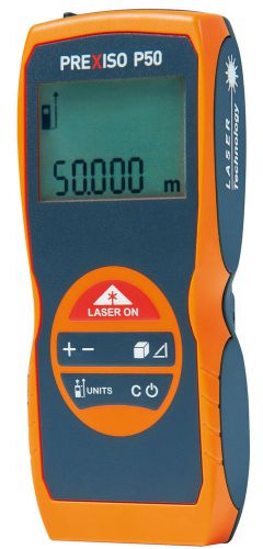 Prexiso P50 Laser Distance Meter up to 164ft Range Area, Volume Swiss Engineered