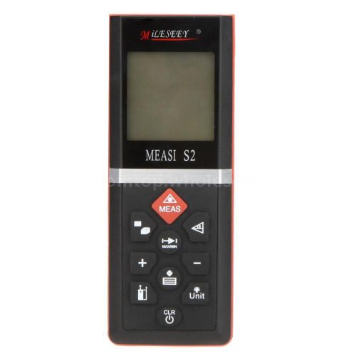 MEASI S2 Handy 60m Laser Distance Meter Tester Rangefinder Measure Diastimeter