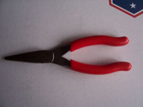 New Snap On 6&#034; Vinyl Grip Needle Nose Pliers