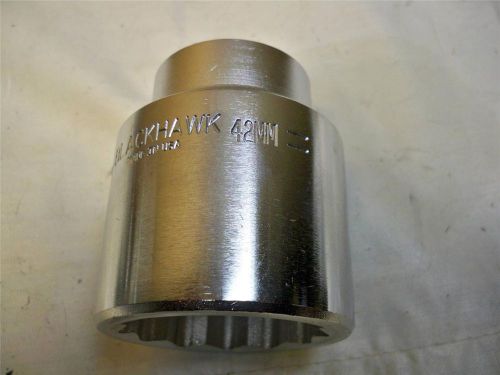 Chromed 42mm Blackhawk Socket-3/4&#034; drive-12 Point-NEW