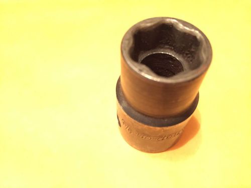 Vintage snap on 9/16&#034; 1/2 drive 6 point impact socket n-6850 for sale