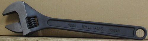 Williams 18&#034; Super Adjustable 2&#034; Opening Heavy Duty 13618