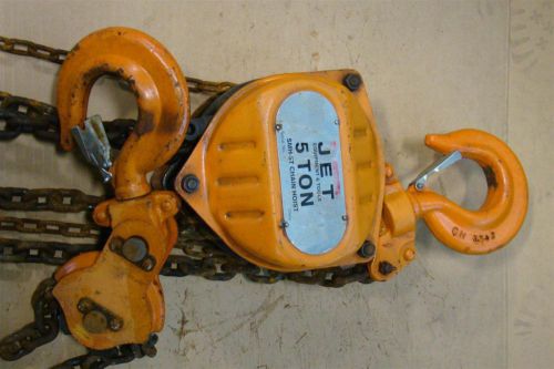 Jet 5 ton chain hoist 7283 smh-5t for sale