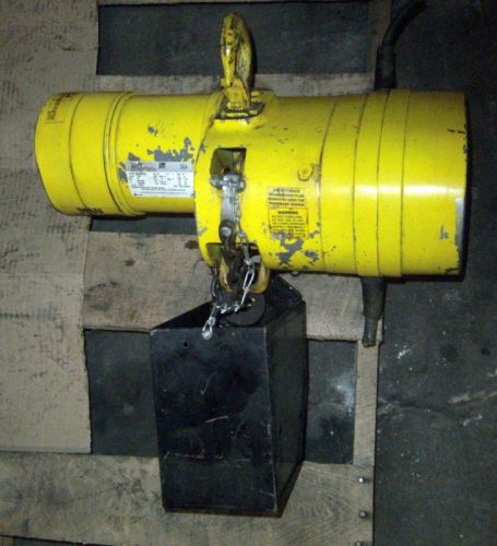 Budgit hook mounted 1/2ton electric hoist beh5016 for sale