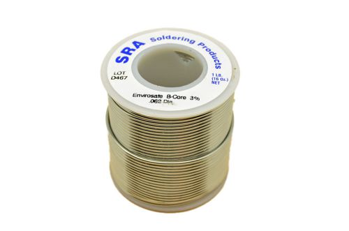 Lead Free Acid Core Envirosafe Solder .062-Inch, 1-Pound Spool