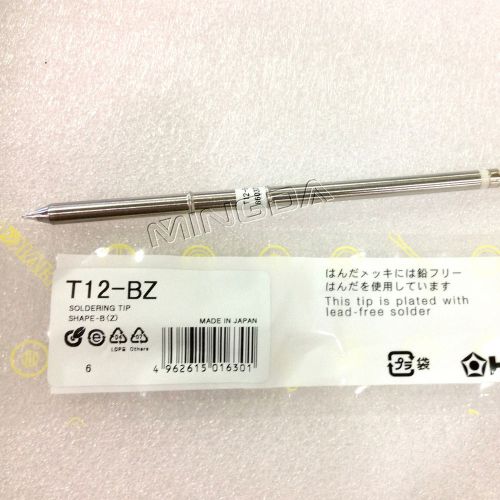 FreeShipping!T12-BZ Lead-free Soldering Iron Tips For HAKKO FX-951Welding tips