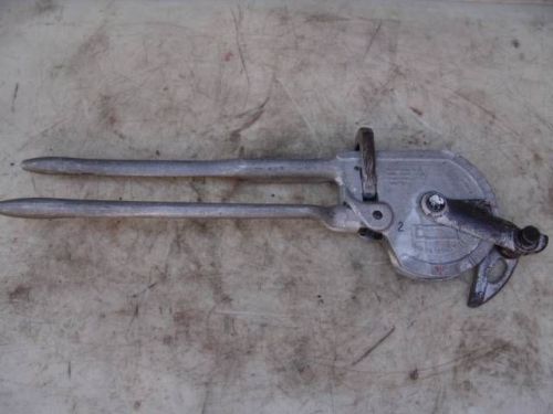 Ridgid 378 ratchet pipe tube bender model 378 7/8 inch od  works fine #2 for sale