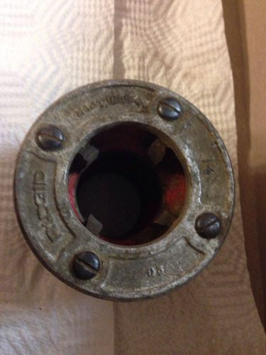 Vintage Ridgid Pipe Threading Die1-1/2&#034;