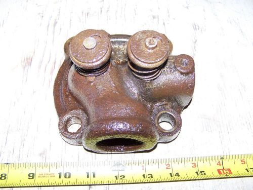 Old ALAMO ROCK ISLAND EMPIRE Hit Miss Gas Engine Head Steam Tractor Magneto NICE