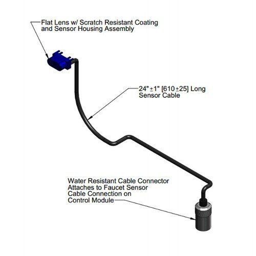 T &amp; s brass 5ef-0003 equip sensor faucet for sale