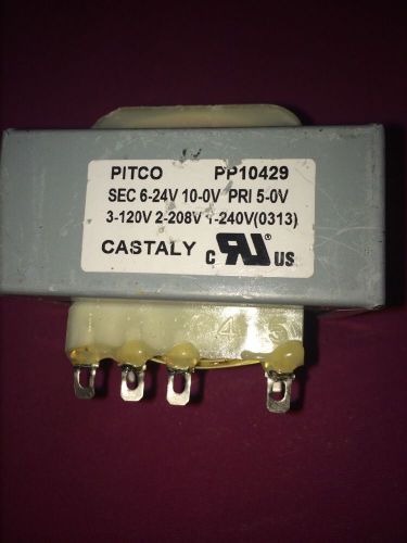 Pitco Transformer New OEM # PP10429