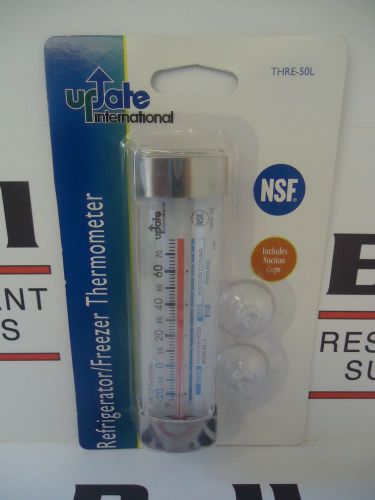 *new* update thre-50l freezer / refrigerator thermometer w/ suction cups for sale