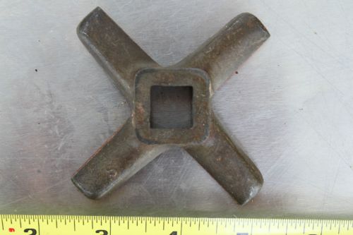 Vintage L&amp;W Germany Meat Grinder Blade 32 #2