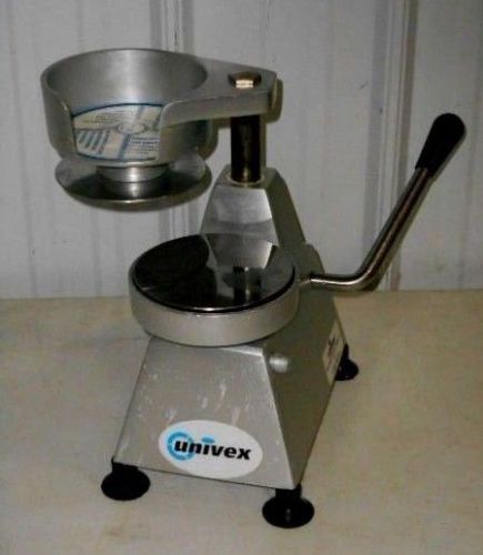 UNIVEX Model 1405 * 5-inch Patty Press * Burger Mold * Free Shipping!