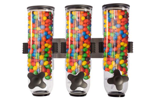 Jefe’s frozen yogurt toppings dispenser (3 containers with wall mount) for sale