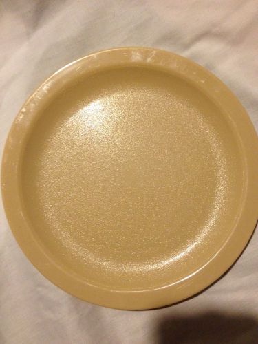 12 CARLISLE MELAMINE  7.25&#034; PLATE TAN