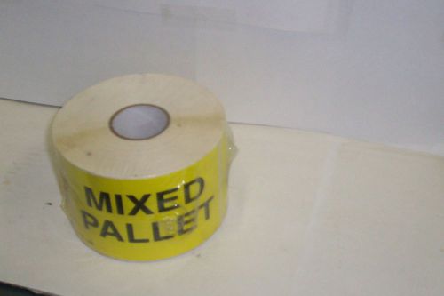 Mixed pallet label - 3&#034; x 5&#034; for sale