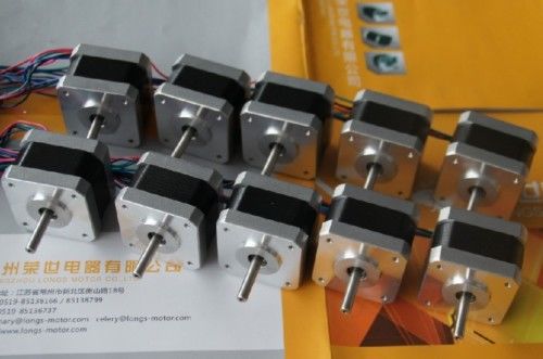 Nema17 stepper motor 55oz 1.7A 3D PRINTER, Robot, Reprap, Makerbot, Prusa 10pcs