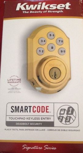Kwikset 909 L03 SMT CP Smart Code Deadbolt-PB SMARTCODE DEADBOLT
