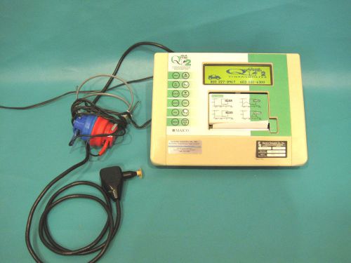 MAICO American Electromedics Tympanometer Audiometer Quik Tymp 2  QT2