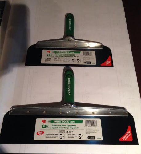 USG Sheetrock 11&#034; and 14&#034;Offset Taping Knife