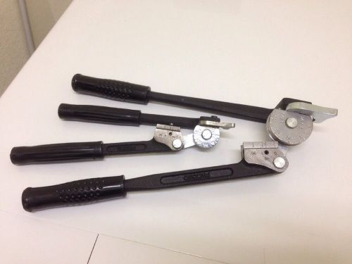 Ridgid tube bender set 3/8&#034; od and 1/4&#034; od for sale