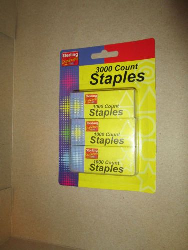 Count staples - 9000