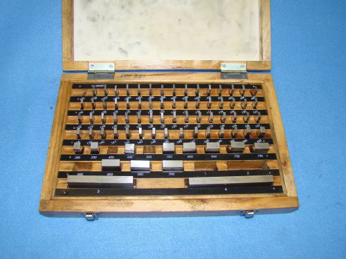 81 Piece Gage Block Set