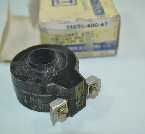 Square D Magnet Coil For Class 8965  208-220V Model# 31002-400-47