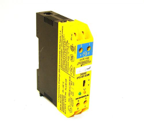 TURCK/ MULTI MODUL MK13-UR-EX0 ISOLATING SWITCHING AMPLIFIER 24VDC ***XLNT***