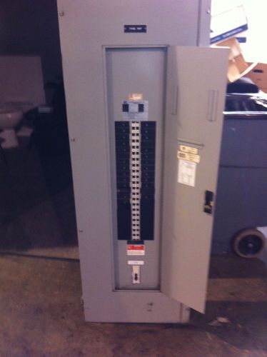 Main Breaker Panel Distribution Board w/ Breakers IEM Industrial Electrical MFG