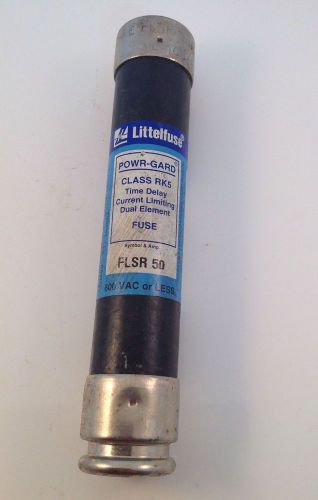 LITTELFUSE CLASS RK5 TIME DELAY FUSE LOT OF 2  FLSR 50 100930