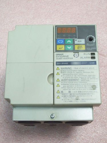 OMRON 3G3MV-C2037, YASKAWA CIMR-V7AM23P7, 230V, 3.7kW, 5HP INVERTER MISSING KNOB