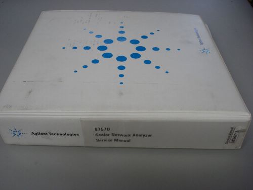 Agilent / HP 8757D Service Manual - P/N 08757-90110 - Scalar Network Analyzer