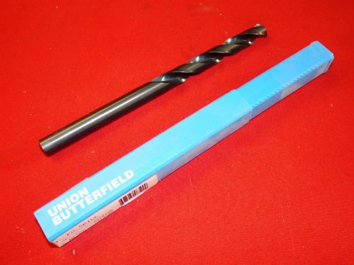 Union Butterfield 4710120 19/32&#034; HSS Taper Length Drill Bit  8.8&#034; OAL USA Made