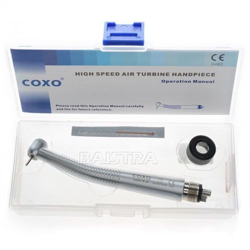 1 PC Dental High speed Standard Push button 3 water Spray handpieces 4 Holes