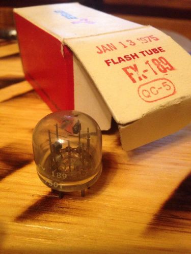 Vintage EG&amp;G Flash Tube FX-189