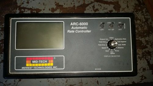Mid-tech arc-6000 automatic rate controller for sale