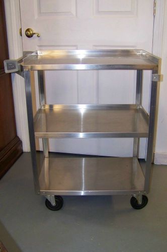 Lakeside Model 311 Stainless Steel Utility Medical Rolling Cart