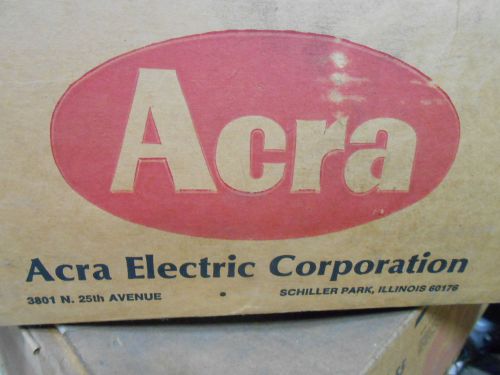 ACRA ELECTRIC CORPORATION MODEL TRX-55