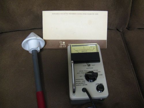 HOLADAY MICROWAVE SURVEY METER - HI - 1500