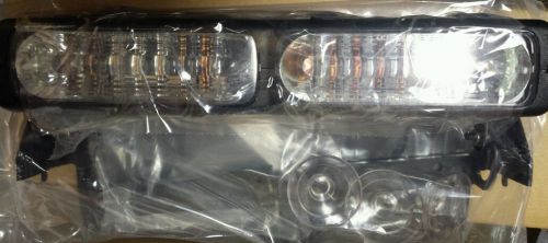 New Whelen dual talon dash light passive led split amber / r