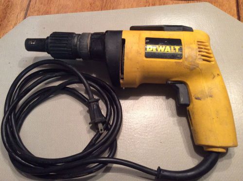 Dewalt vsr Deck/Drywall corded screwgun