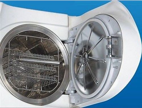 14l autoclave sterilization sterilizer medical surgical pressure vacuum stem new for sale