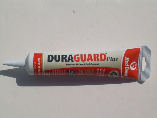 Red Devil 0755 Duraguard Plus Kitchen &amp; Bath Adhesive, White, 5.5 Oz