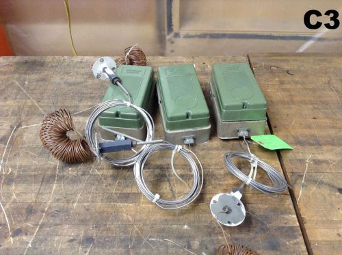 Lot of 3  Johnson Controls Sub-Master Thermostat Model T8501